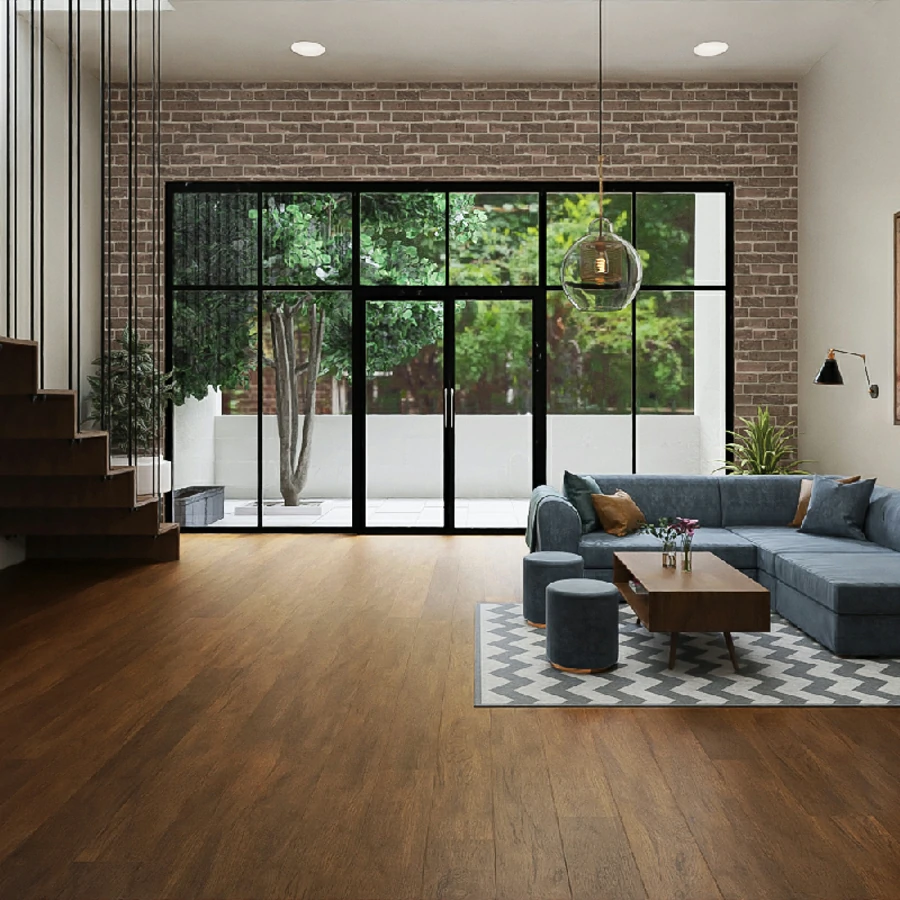 House No.5 กระเบื้อง SPC Click Lock NN010 4mm 1220x180x4mm SPC Collection