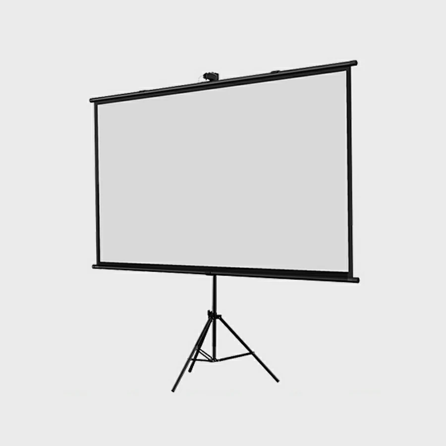 Wanbo Projector Screen จอโปรเจคเตอร์ จอรับภาพ 4K แบบตั้งพื้น แขวนผนัง Projector Screen,84 นิ้ว