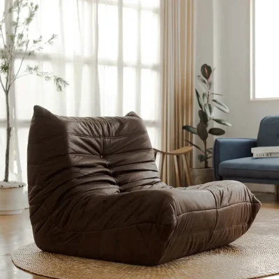 favchair. TOCU Cloud  Japanese Sofa โซฟานั่งพื้น เบาะผ้า หนานุ่ม โกโก้ Cocoa