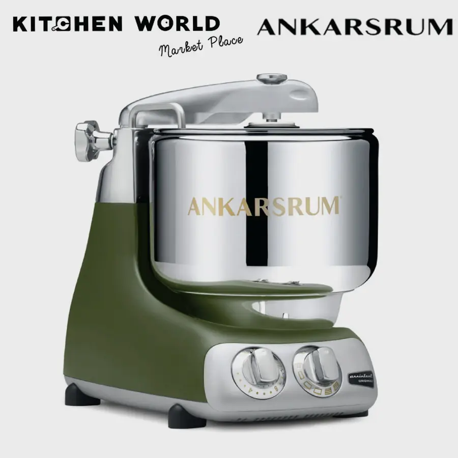 Kitchenworld Assistent AKM6230 Stand Mixer 1500w เครื่องผสมอาหาร 7 ลิตร 2 โถ Olive Green Normal
