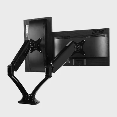 FlexiSpot by Essen Dual Monitor Arm (F7D) – Black