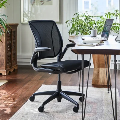 Humanscale by OMP เก้าอี้ทำงาน World ONE Chair ดำ Mesh and Plastic ergonomic chair