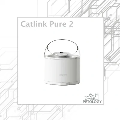 Petology – น้ำพุแมวอัจฉริยะ Catlink Pure
