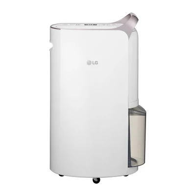 LG เครื่องลดความชื้น PuriCare Dehumifier 19L 80ตรม.INVERTER สีPink Gold รุ่นMD19GQGA1