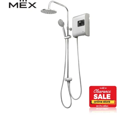 MEX CUBE 5C (RAS) : With Rain Shower เครื่องทำน้ำอุ่น 5100W ขนาดสายไฟ (ตร.มม.) : 3 x 4.0 (THW).