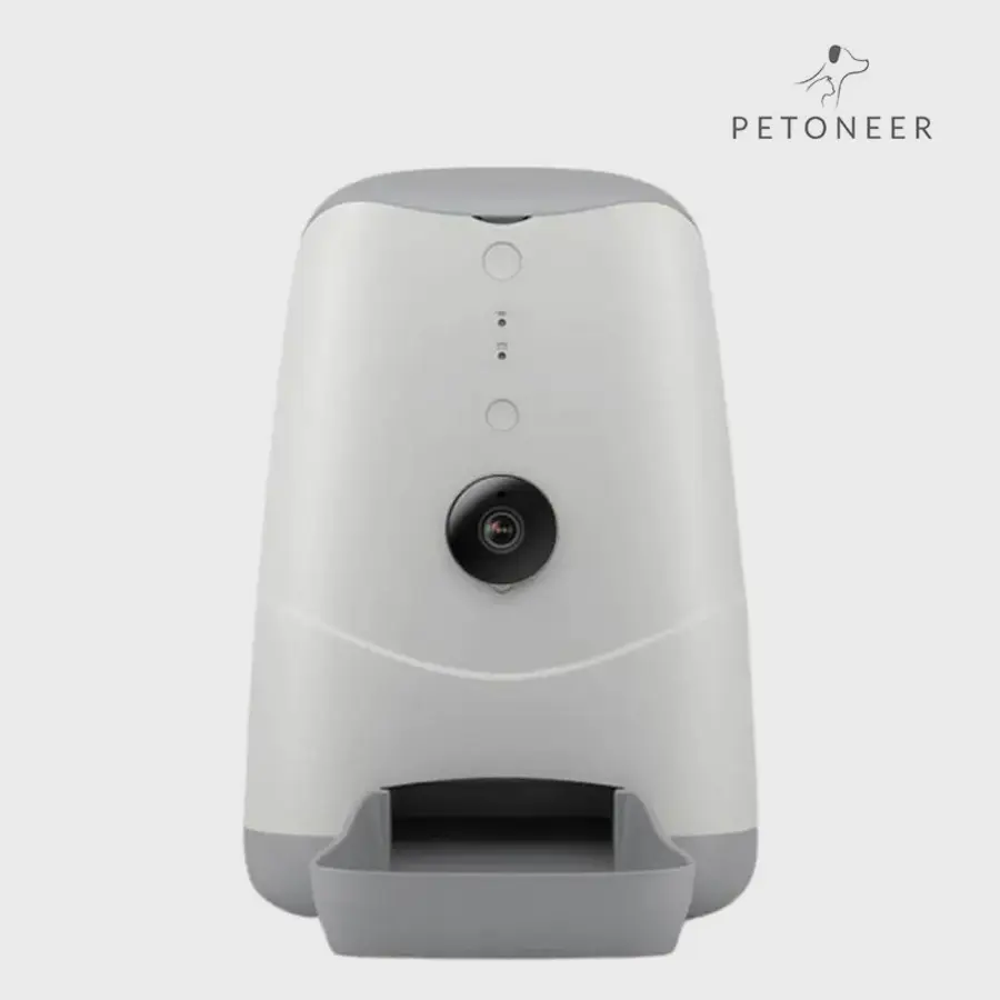 Petoneer Nutri Vision เครื่องให้อาหารสัตว์เลี้ยงอัตโนมัติ มีกล้องในตัว – ประกันร้าน White