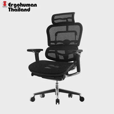 Ergohuman Thailand Ergonomic Chair Model ERGOHUMAN2-T168 Black ก้านคอS