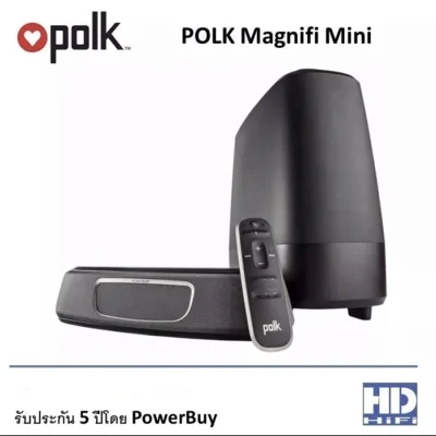 Polk Magnifi Soundbar with Subwoofer รุ่น mini  Black