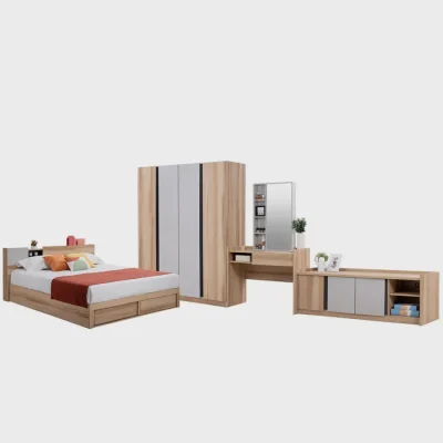 Koncept Furniture Bedroom Sets Mavis 5′ & WD160 & TV160