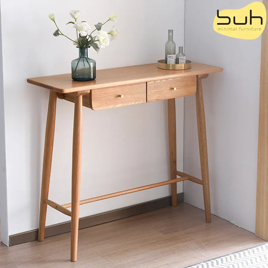 SUH โต๊ะคอนโซล รุ่น Mager สไตล์ Minimal 100x35x85 Cm.