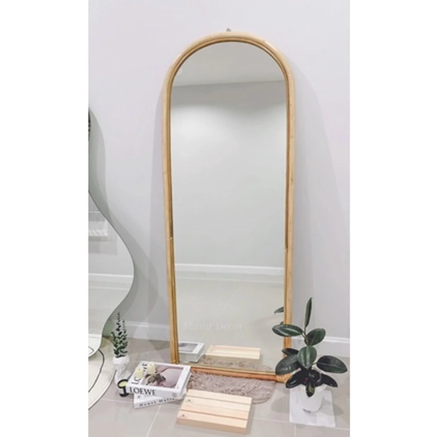 Mirror Décor กระจกหวาย สไตล์มูจิ – Double Rattans Mirror