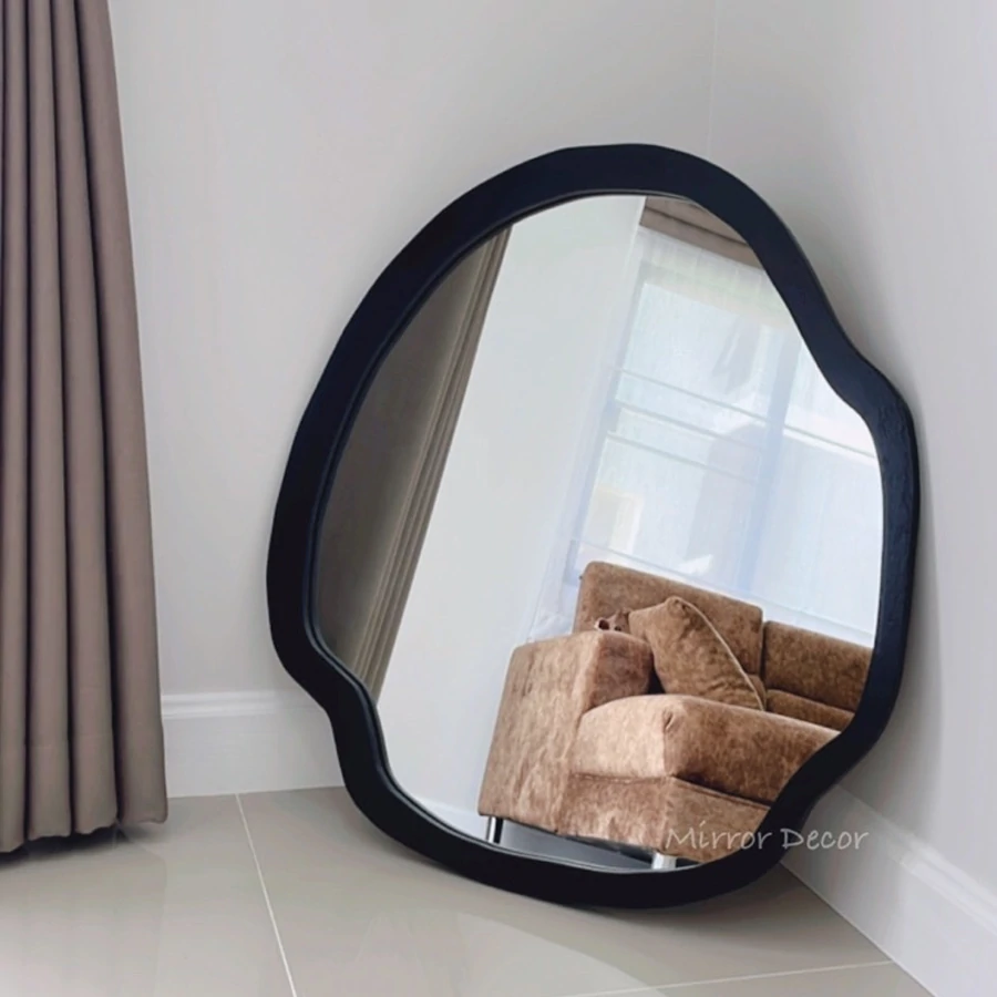 Mirror Décor Rocco Mirror – กระจกไม้ สีดำ