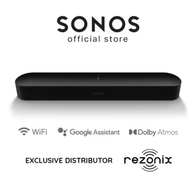 Sonos ซาวด์บาร์ Beam Gen2 Black Black