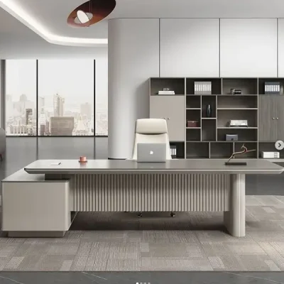 Shirafurniture – โต๊ะทำงานผู้บริหาร LaaLoftOffice B0006 ขนาด 180×80×75