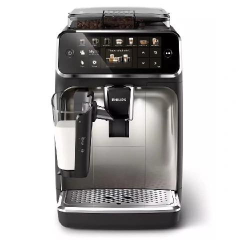 Philips LatteGO Full Automatic Espresso Machine 5400 Series เครื่องชงกาแฟ เอสเปรสโซ่อัตโนมัติเต็มรูปแบบ EP5447/90 ดำ
