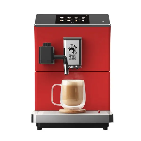 Coffee Press เครื่องชงกาแฟอัตโนมัติ รุ่น Multi Plus Model (ขนาด 47x25x37 cm.) Apple Red