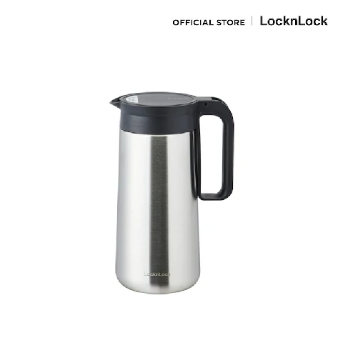 LocknLock เหยือกน้ำสแตนเลสมีหูจับ Stainless Steel Jug ความจุ 1.4 L. รุ่น LHC7002SLV เงิน