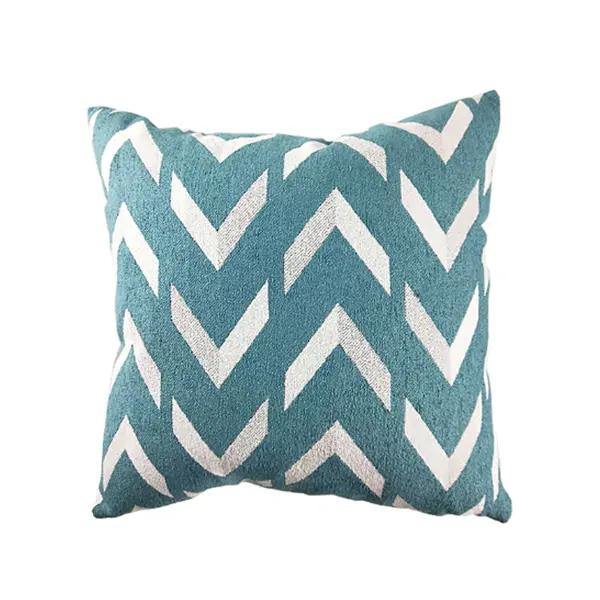 COZY หมอนอิง ขนาด 43×43×8ซม. รุ่น CY22 สีฟ้า ทันสมัย