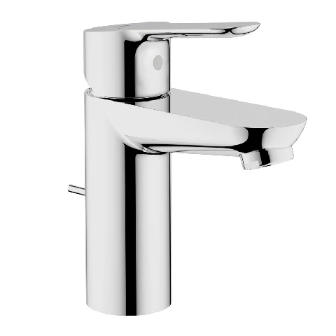 GROHE ก๊อกน้ำผสมอ่างล้างหน้า BAUEDGE32819000 สีเทา 38.29x16x7.3cm เงิน