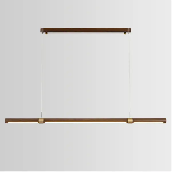 Home Studio Wooden Long Dining Chandelier III โคมไฟแต่งบ้านติดเพดาน L