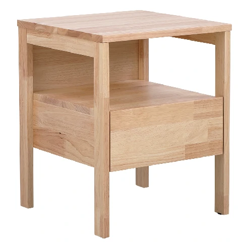 WINNER FURNITURE โต๊ะข้างเตียง รุ่นบราซิล ขนาด 50 ซม. สีธรรมชาติ