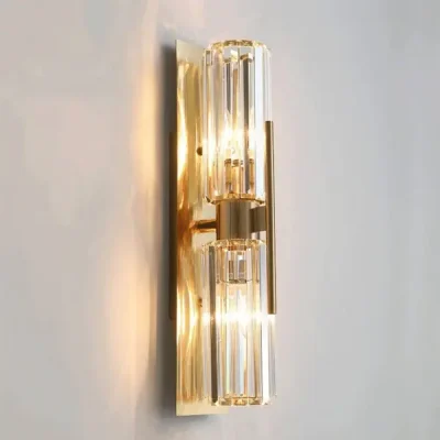 LAMP DESIGN โคมไฟติดผนังรุ่นคริสตัล (Crystal Wall lamp) WLM0041 Gold D16 * H60 WLM 0041