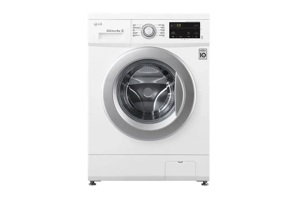 LG เครื่องซักผ้าฝาหน้า รุ่น FM1209N6W ขนาด 9 กก.