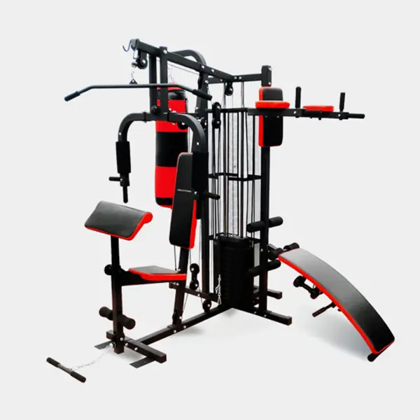 CORE-FITNEES Home Gym โฮมยิม ฟิตเนส 3 สถานี เล่นครบ ประกอบได้เอง เหล็กหนา Commercial (รับประกัน 7 ปี) Basic Set