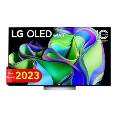 LG OLED evo 4K Smart TV รุ่น OLED55C3PSA สีดำ ขนาด 55 นิ้ว OLED