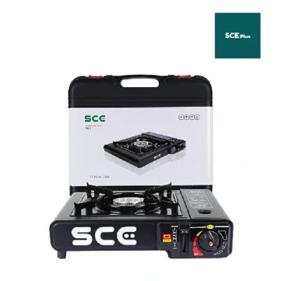 SCE เตาแก๊สปิคนิคพร้อมกระเป๋า รุ่น PG1 – รับประกัน 1 ปี + แก๊ส 1 กระป๋อง PG1