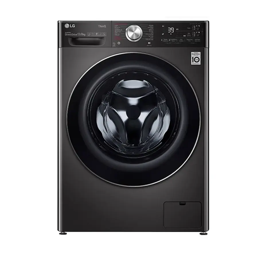 เครื่องซักผ้าฝาหน้า รุ่น FV1413H2BA ระบบ AI DD™ ความจุซัก 13 กก./ อบ 8 กก. พร้อม Smart WI-FI control ควบคุมสั่งงานผ่านสมาร์ทโฟน สีดำ