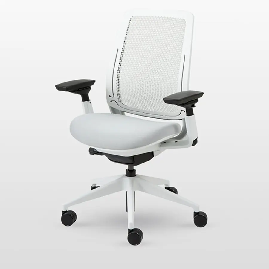 modernform เก้าอี้ steelcase รุ่น SERIES 2 ประกัน 12 ปี สีขาว SEAGULL
