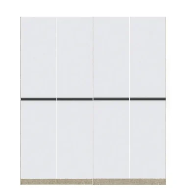 SB Design Square ตู้เสื้อผ้า ขนาด 200 ซม. รุ่น Wardrobe Plus สีขาว (200 x 60 x 230 cm.) White โมเดิร์น