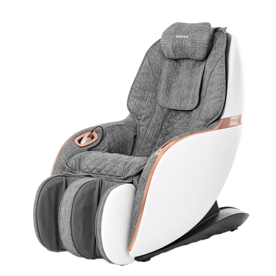 TOKUYO เก้าอี้นวดไฟฟ้า หนังพิเศษกันรอย รุ่น Mini Pro TC-296 เทา