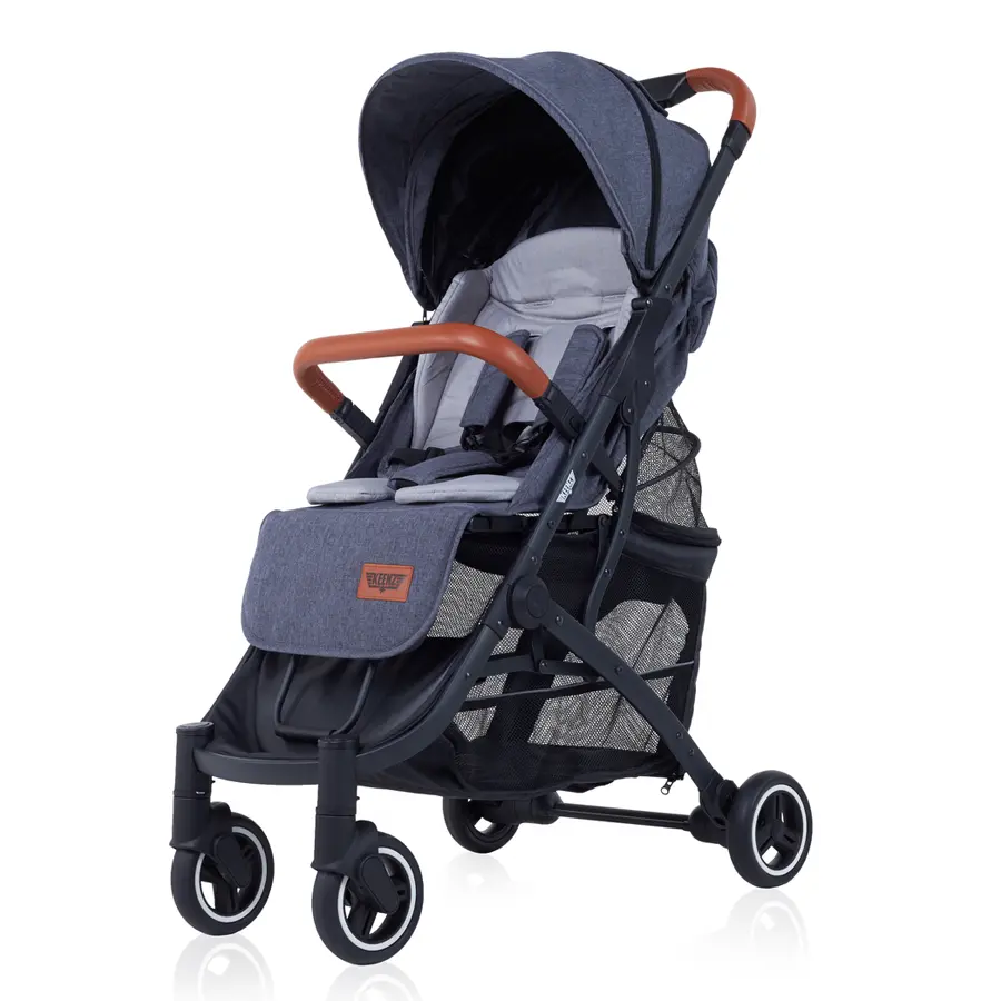 Keenz Airplus Ultimate 3.0 Next Gen รถเข็นเด็กพับเล็ก น้ำหนักเบา รับน้ำหนักได้ 60 kg. Gray อลูมิเนียม