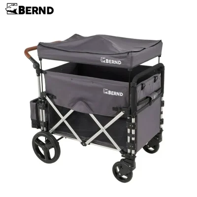 BERND Bloom Pet รถเข็น Wagon สำหรับสัตว์เลี้ยง Baloo Gray