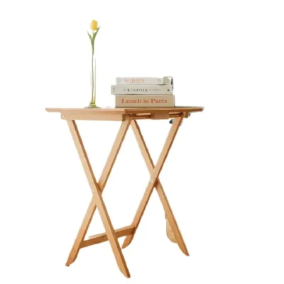 TV Tray โต๊ะพับ W 40 X L 60 X H 66 CM Oak07202