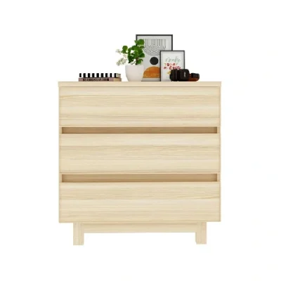 SB Design Square ตู้เตี้ยลิ้นชัก ขนาด 80 ซม. รุ่น Hakone สีไม้อ่อน (80x45x82 cm.) (1) สีไม้อ่อน 50 – 100 ซม. โมเดิร์น