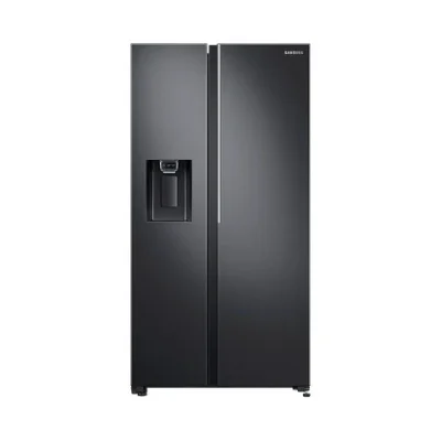 SAMSUNG ตู้เย็น Side by Side RS64R5131B4/ST with All-around Cooling, 22.4 คิว (635L) Black
