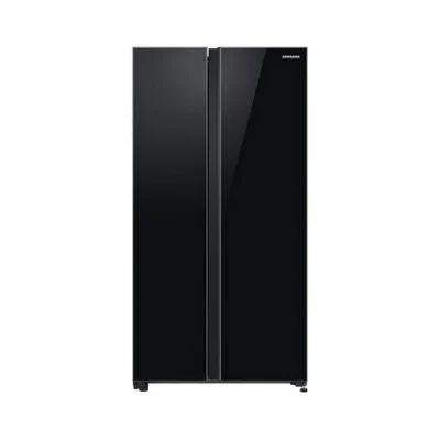 SAMSUNG ตู้เย็น Side by side RS62R50012C/ST with All-around Cooling, 23.1คิว(655L) Black