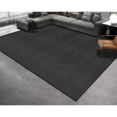 MJhomedesigns พรมรุ่น Modern Carpet 124 สีดำ สีดำ 80×160 Modern