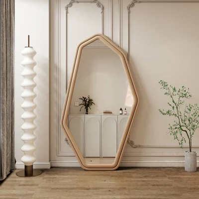 MJhomedesigns Dressing Mirror  Cream L80xH180 cm B