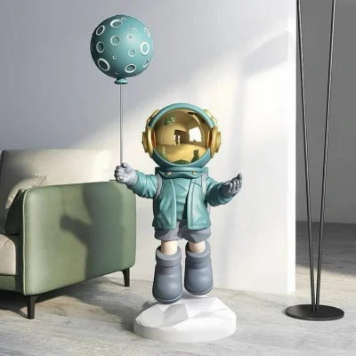 MJhomedesigns  Astronaut jewelry HC043 Green L36xW36xH110 cm. Modern