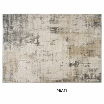 MJhomedesigns พรมรุ่น Premium carpet 107 PBA11 สีเทา 160×230 cm