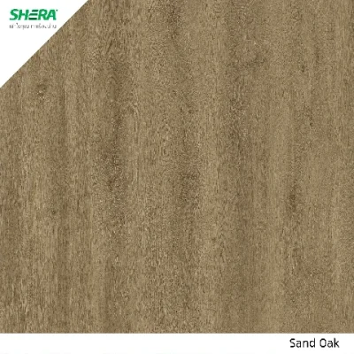 SHERA ไม้พื้นภายใน SPC เฌอร่า พร้อมบริการติดตั้ง SAND OAK 0.5x18x123 ซม.
