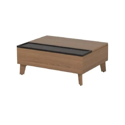 SB Design Square โต๊ะกลาง รุ่น Missouri สีลายไม้ธรรมชาติ (80x60x32 cm.) 50 – 100 ซม. สีไม้เข้ม