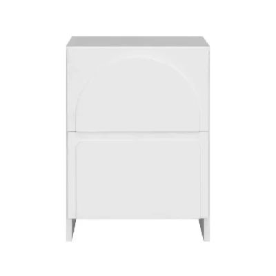 SB Design Square โต๊ะข้างไม้ล้วน KC-PLAY รุ่น NORDISST สีขาว (40 x 35 x 55 cm.)
