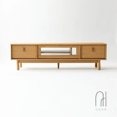 ฌ เฌอ | Chaw Cher Kang Kaen TV Cabinet Oak 160×44.5×43 cm