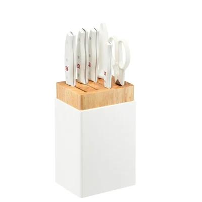 ZWILLING ชุดมีดพร้อมบล็อก  รุ่น Twin Pollux  สีขาว N1025159 White