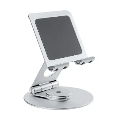 Ergotrend แท่นวางโทรศัพท์หรือแท็บเล็ตบนโต๊ะ Porto Phone &Tablet Stand Grey,Silver W14.5 X D14.5 X H10.0~20.2